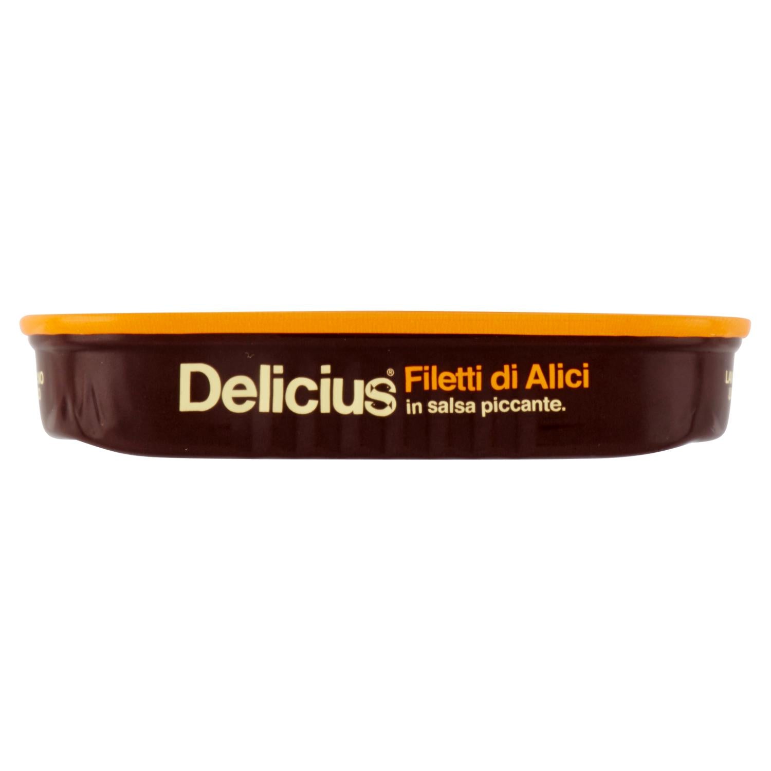 Delicius - Filets d'Anchois à la sauce piquante - Conserves Parallèles 