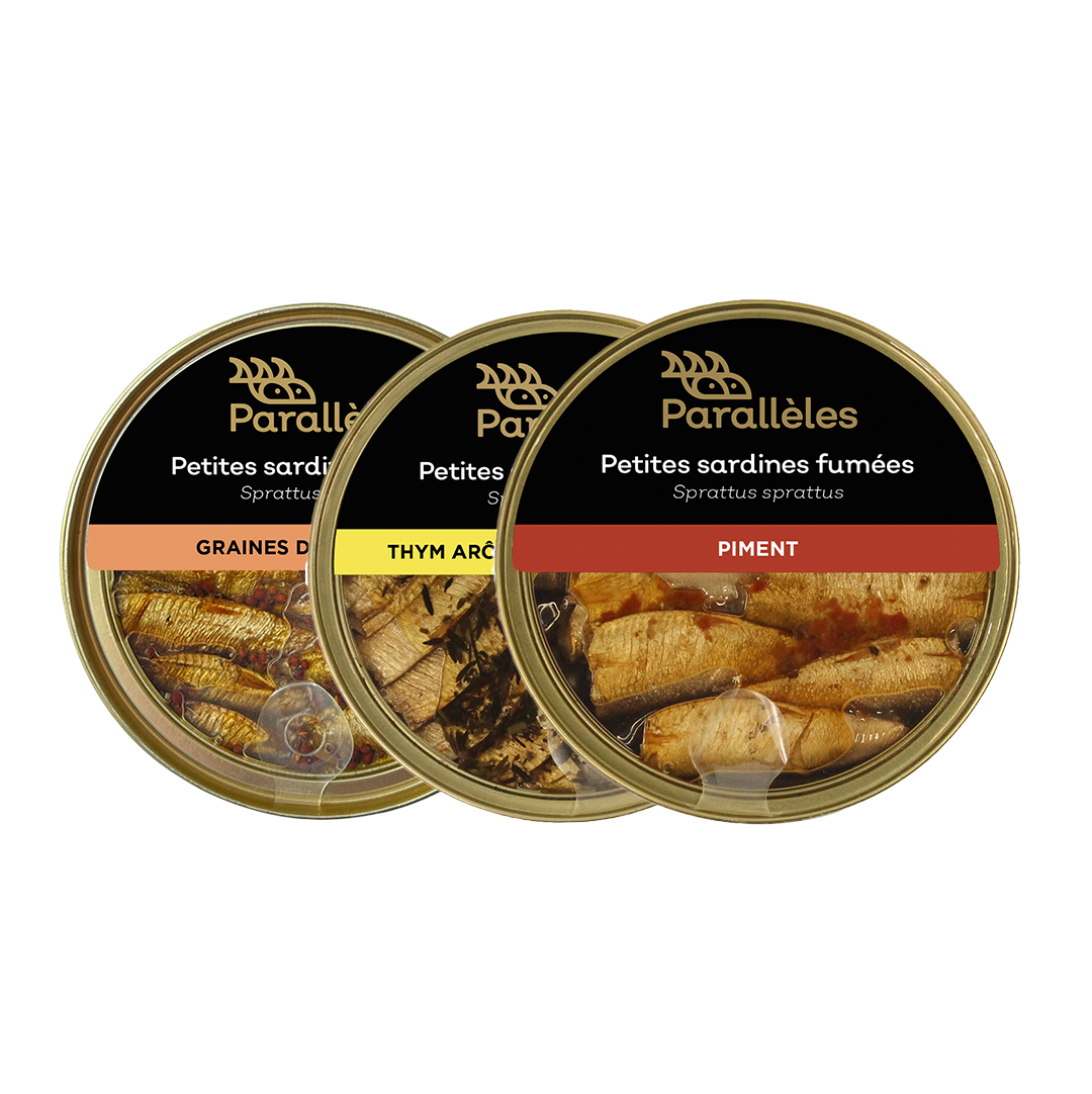 Pack nos petites sardines (Sprats fumés)