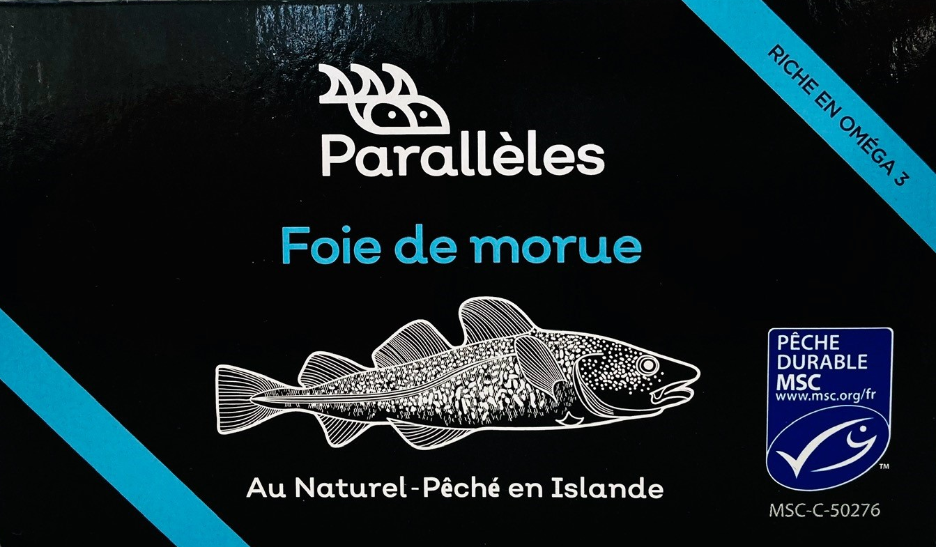 Foie de morue au bois de hêtre - Colis de 10
