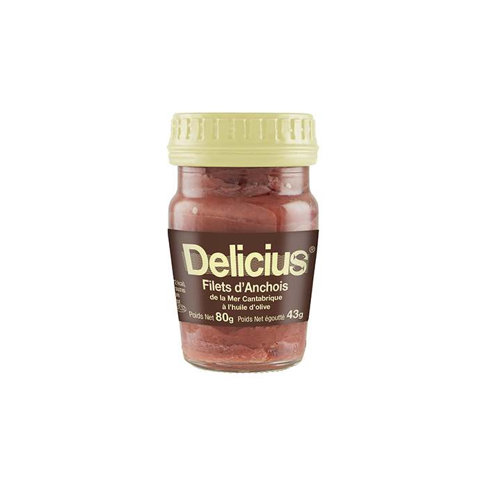 Gamme ORIGINI - Filets d'Anchois de la Mer Cantabrique à l'huile d'olive