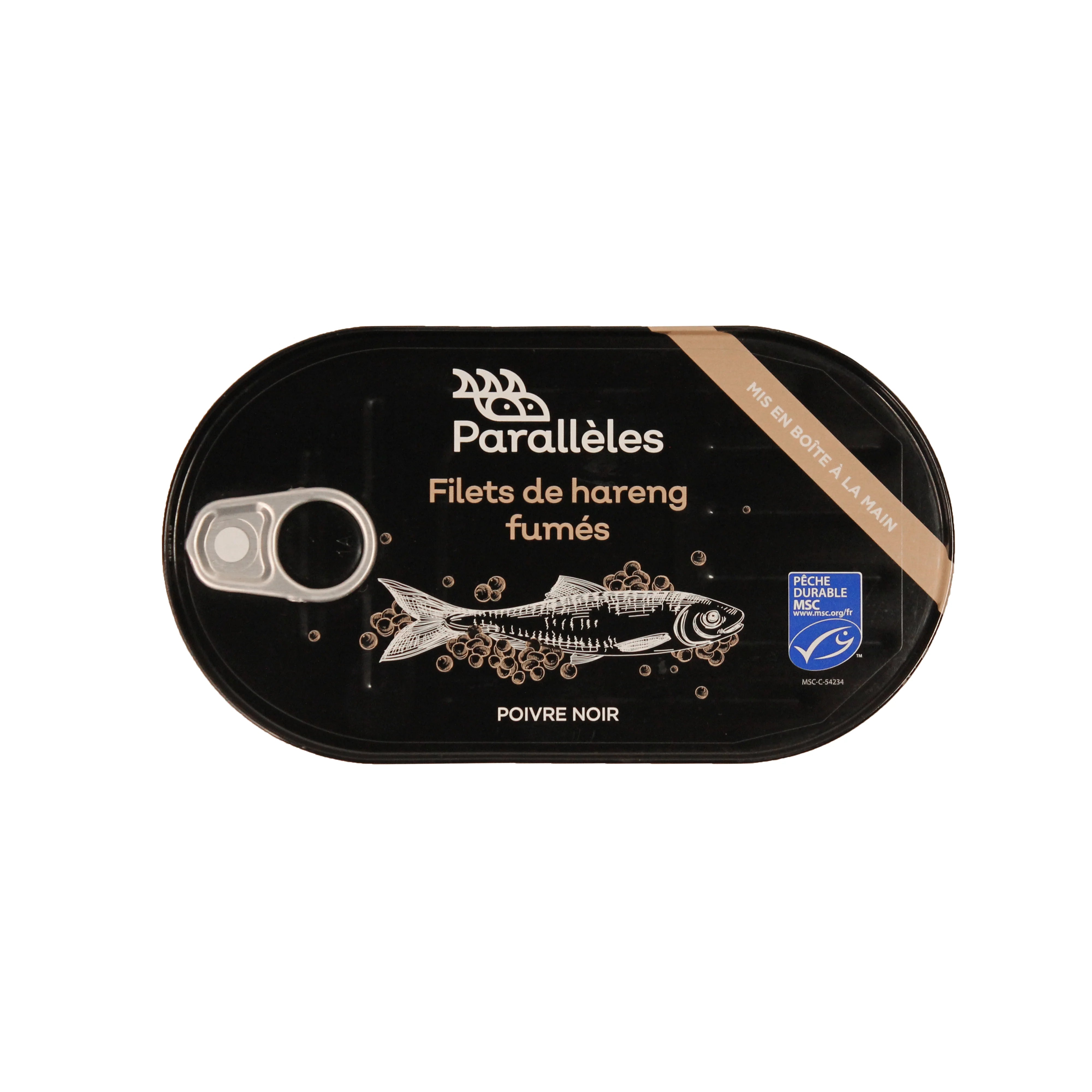hareng MSC fumés à l'huile de colza et au poivre noir - 2+1 OFFERT