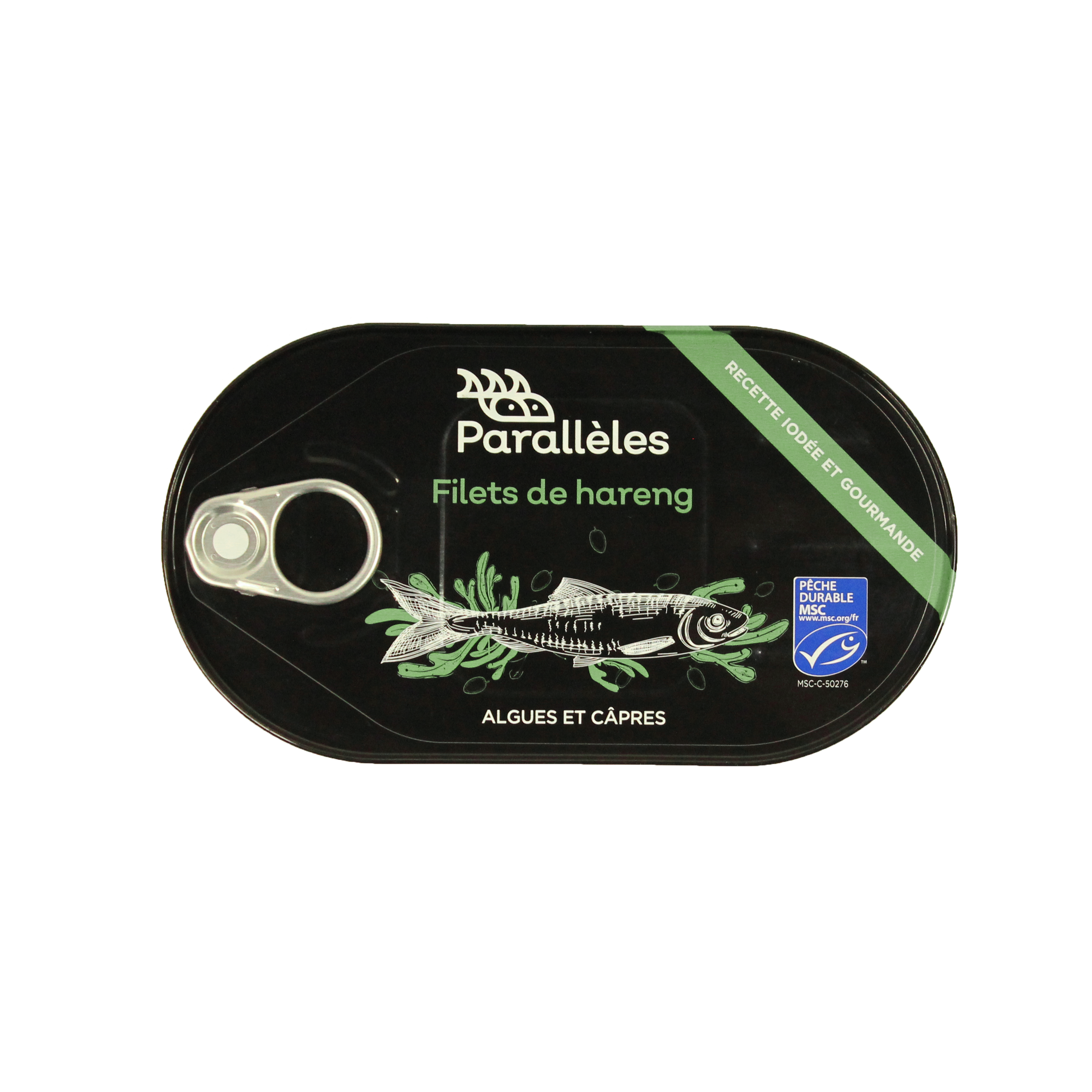 Filets de Hareng MSC aux algues et aux câpres - Colis de 8