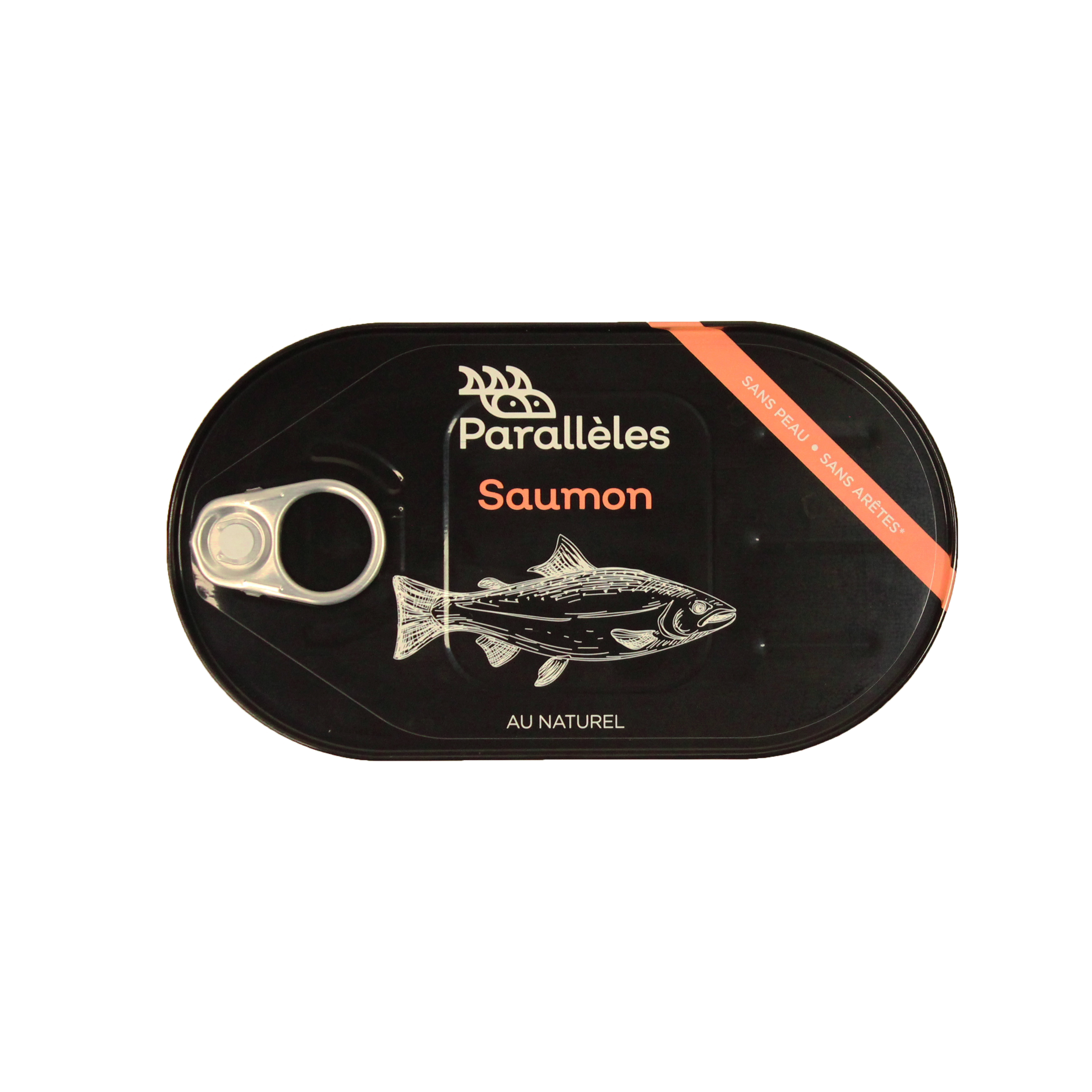 Saumon au naturel-190g - Conserves Parallèles 