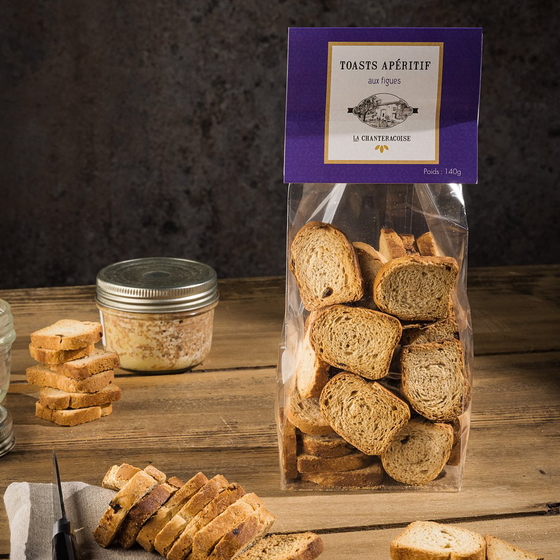 Toasts figues La Chanteracoise