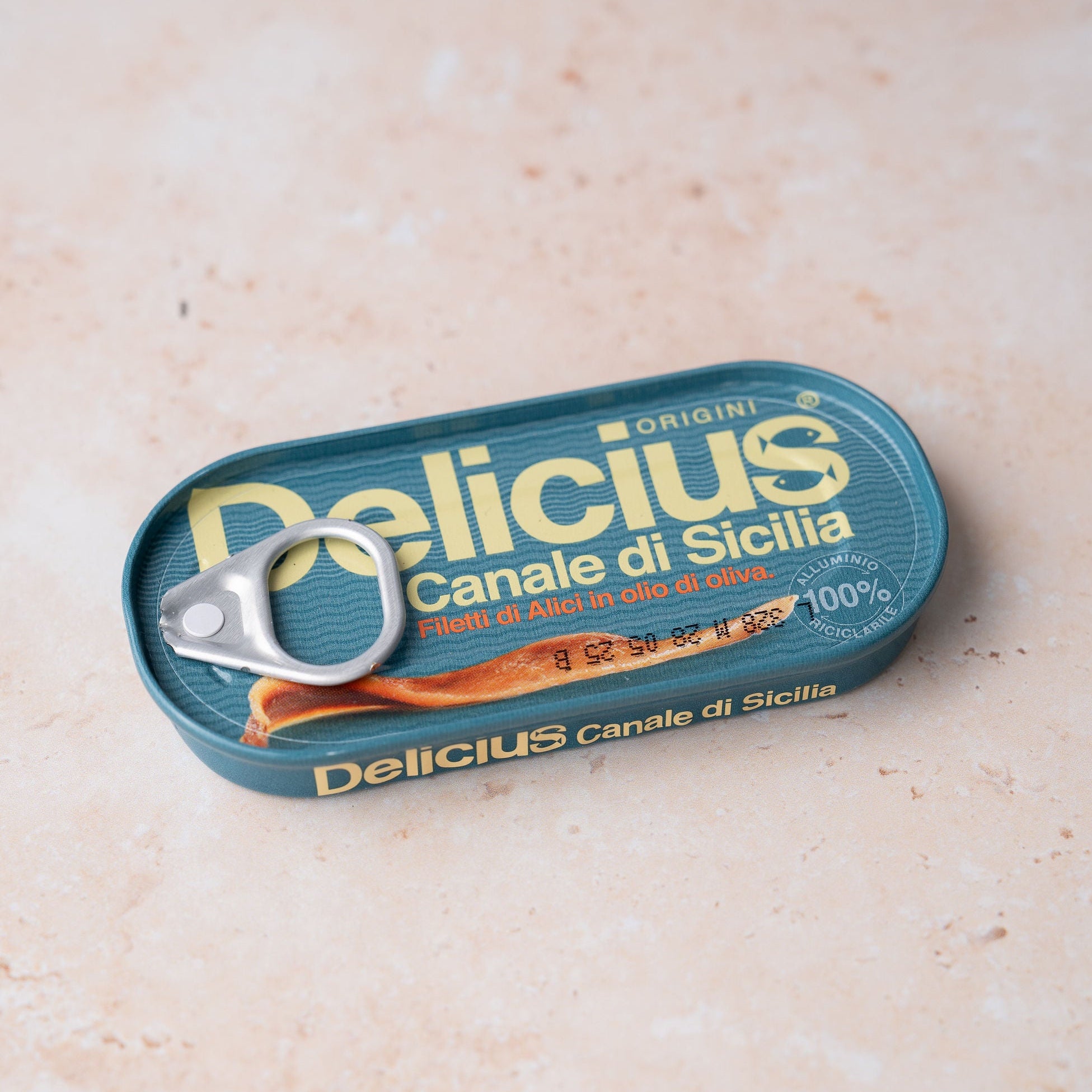 Delicius - Filets d'Anchois du Canal de Sicile à l'huile d'olive