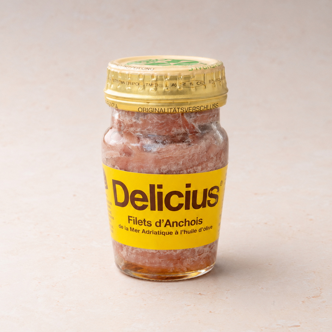 Gamme ORIGINI - Filets d'Anchois de la mer Adriatique à l'huile d'olive