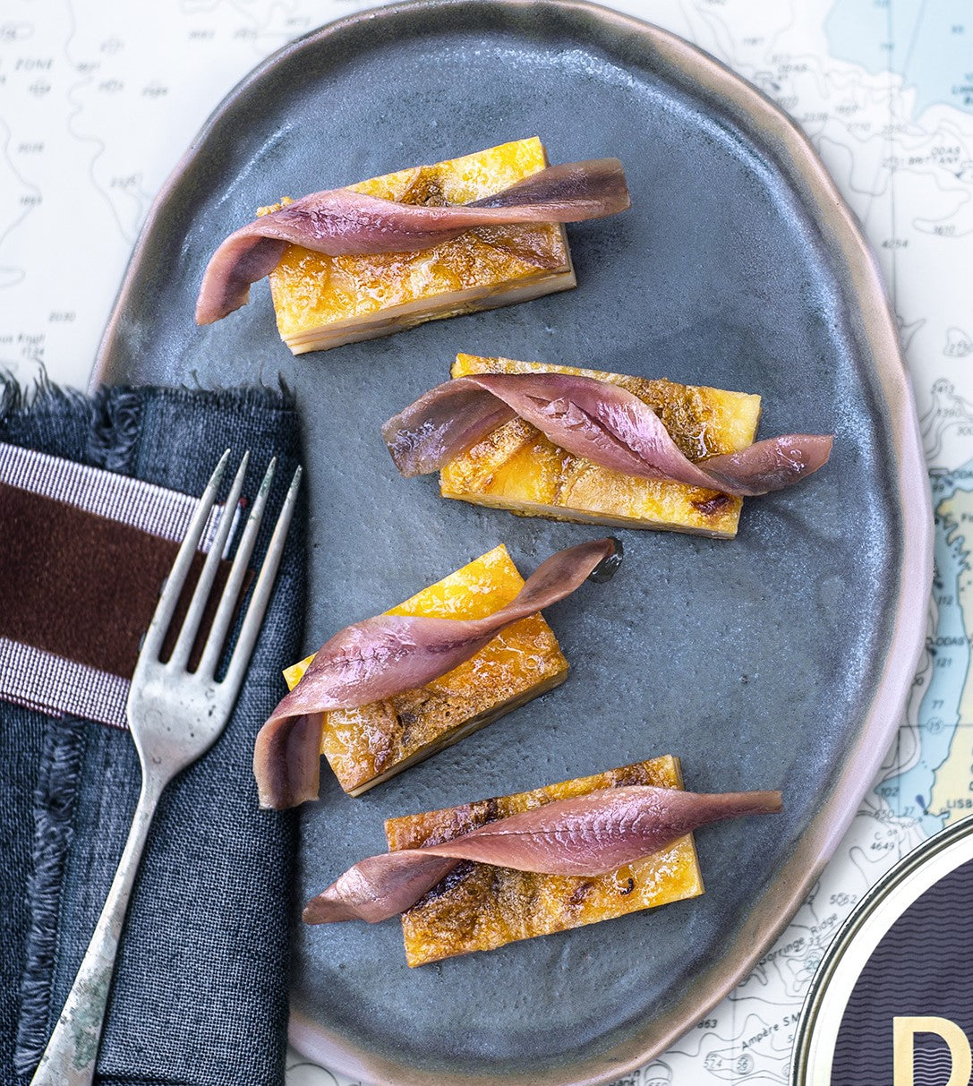 Gamme ORIGINI - Filets d'Anchois de la Mer Cantabrique à l'huile d'olive