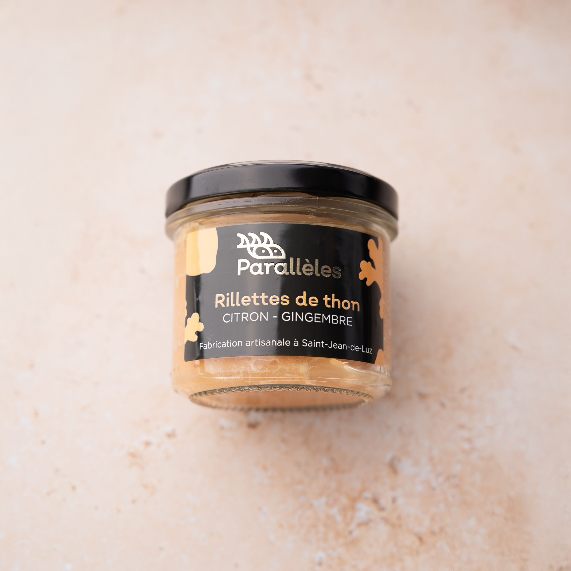 Rillettes de thon et thon fumé Citron, gingembre, curcuma