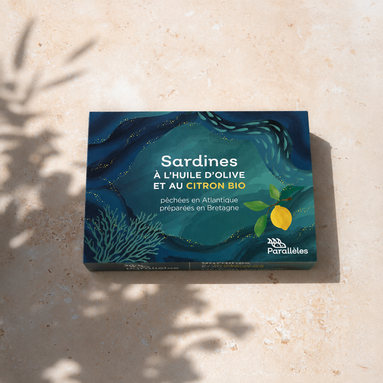 Sardines à l'huile d'olive et au citron BIO