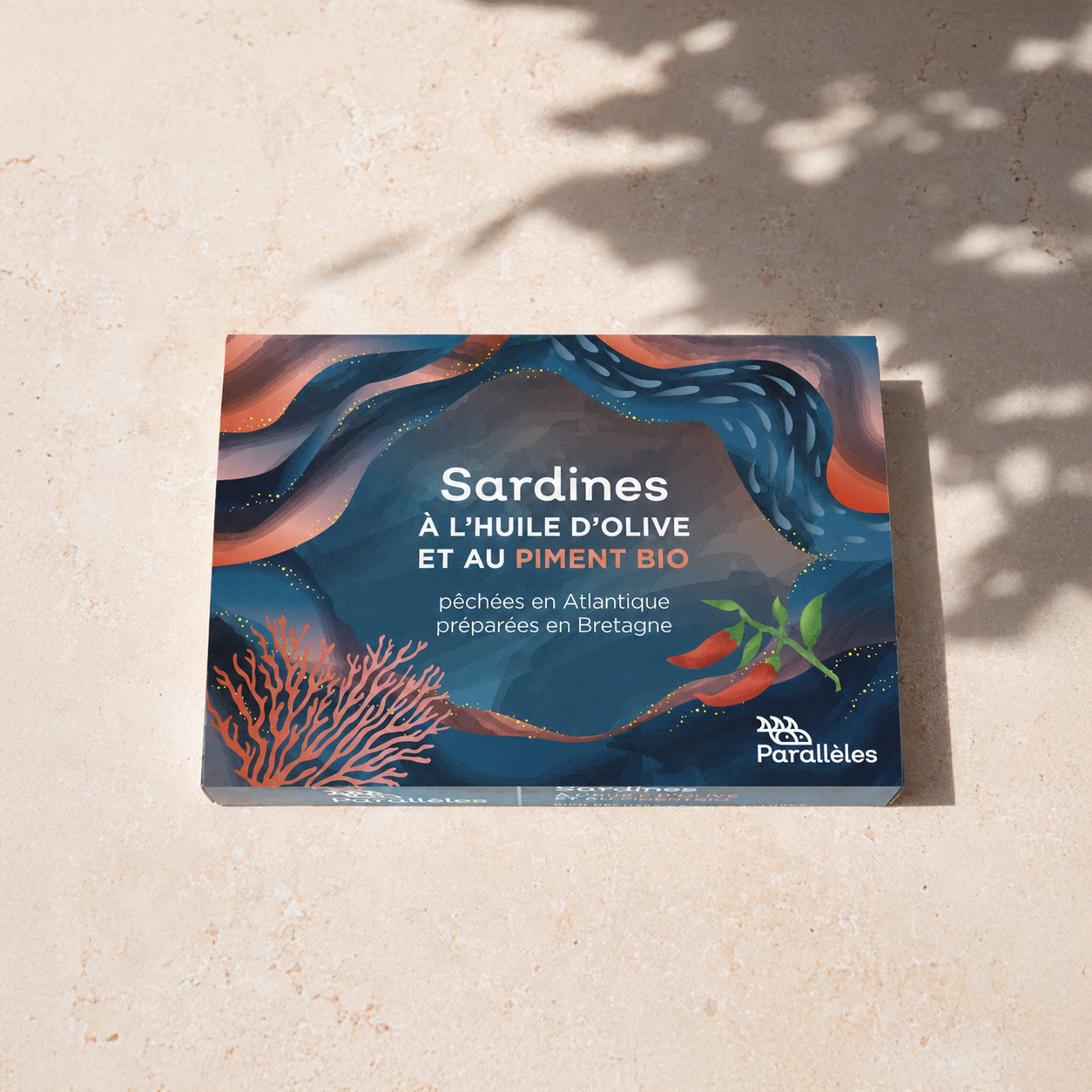 Sardines à l'huile d'olive et au piment BIO