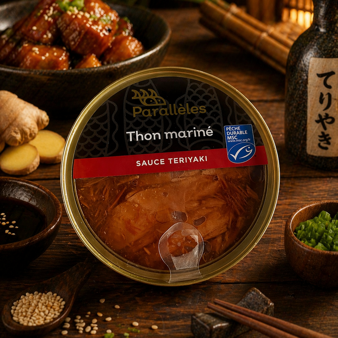 Thon mariné MSC sauce Teriyaki