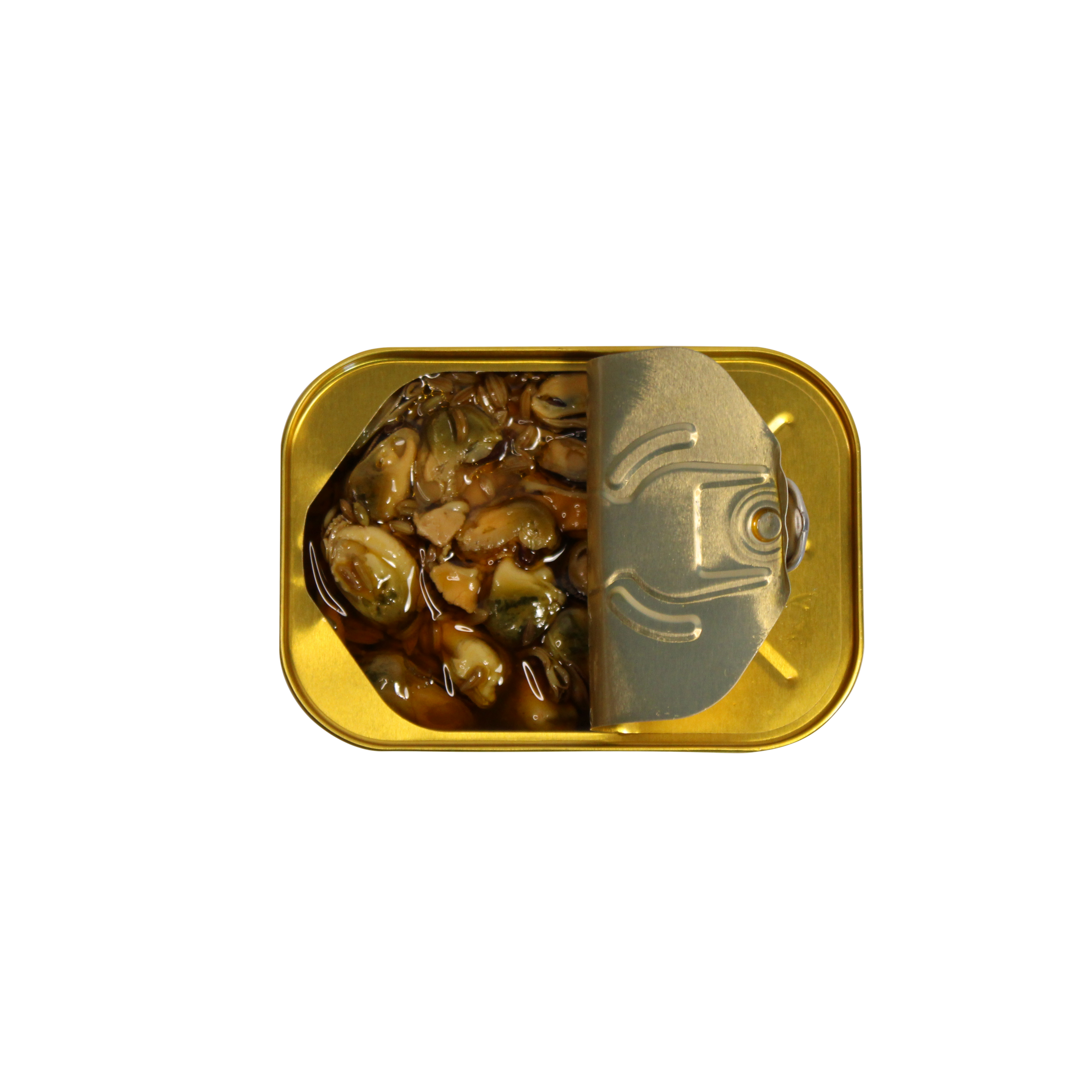 Moules au vinaigre de cidre, graines de fenouil et huile de colza AB BIO-110g - Conserves Parallèles 
