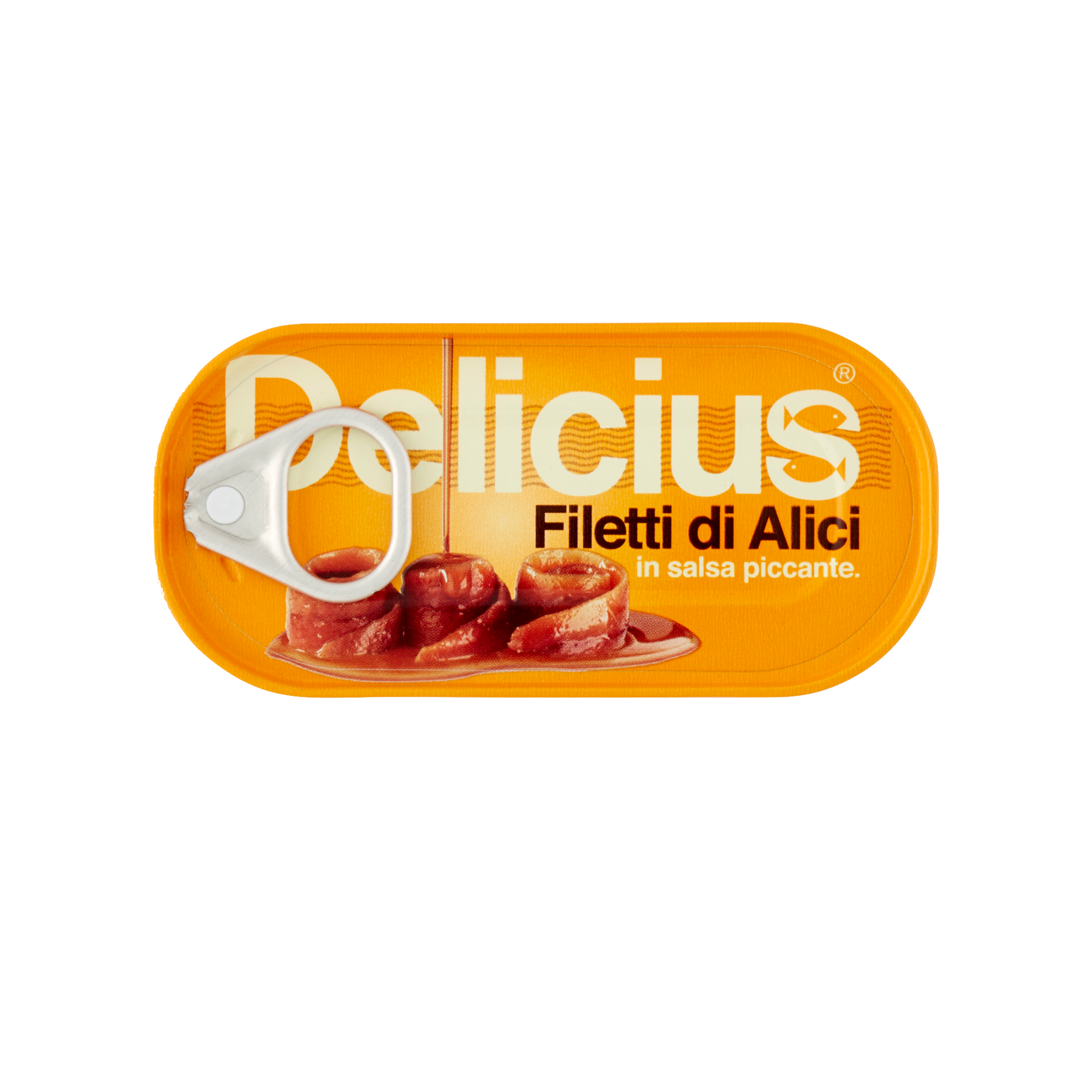 Delicius - Filets d'Anchois à la sauce piquante - Conserves Parallèles 